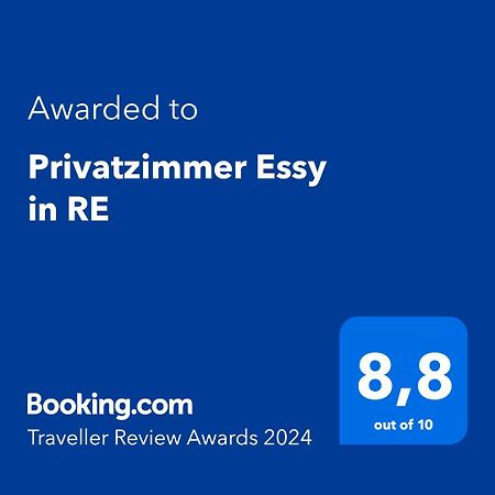 Privatzimmer Essy In Re Реклингхаузен Екстериор снимка