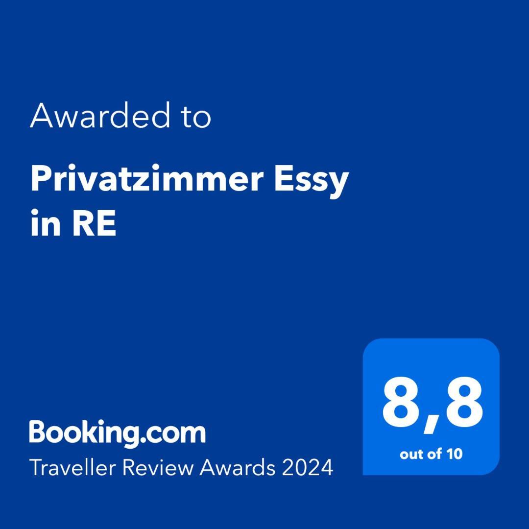 Privatzimmer Essy In Re Реклингхаузен Екстериор снимка